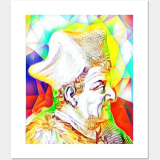 Lorenzo Valla Colourful Portrait | Lorenzo Valla Artwork 11 Posters and Art